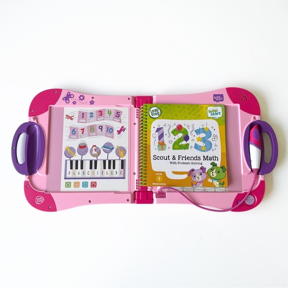 Leap Frog Leap Start Electronic Learning Toy Game Preschool Book Reading Pink - Picture 2 of 8